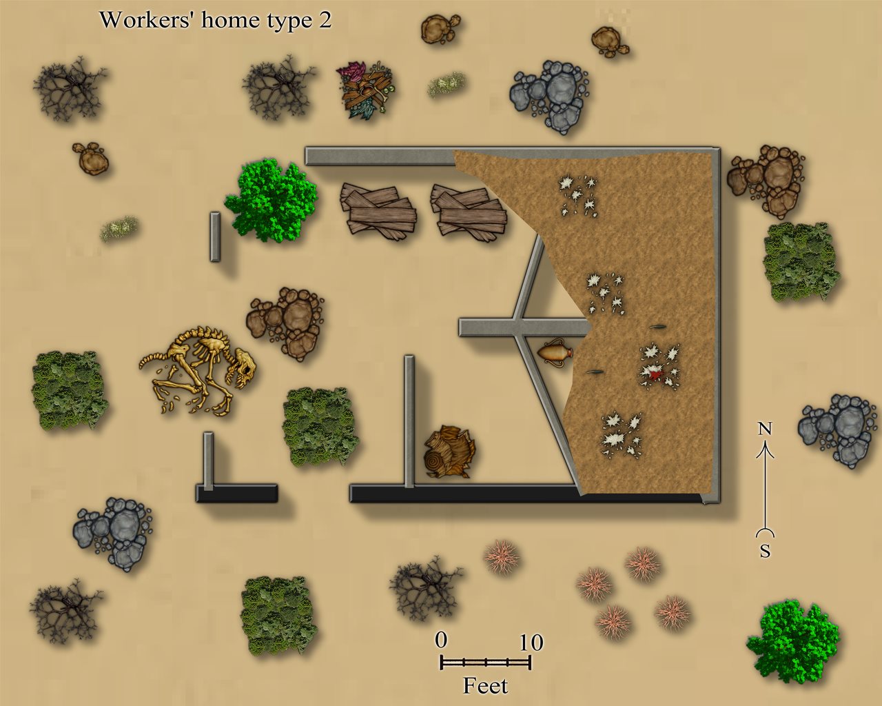 Nibirum Map: daefadel fort worker home 2 by JimP